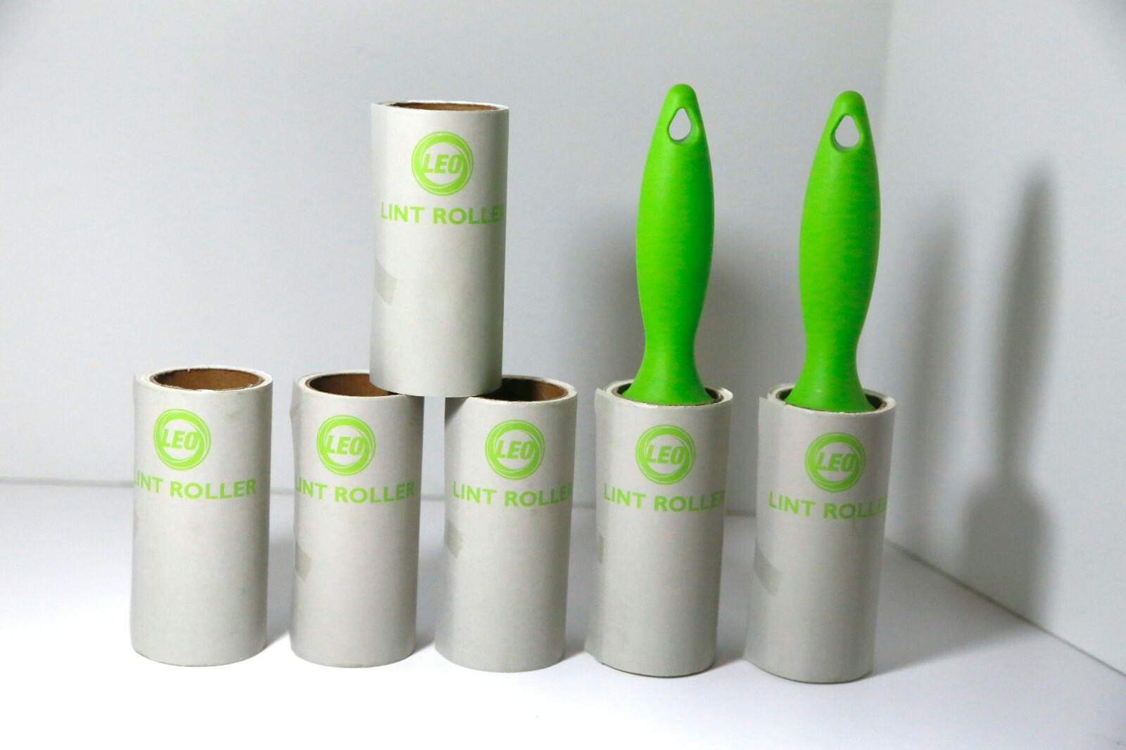 6 Pack Lint Roller For Laundry Clothes Fuzz Pet Hair Garment 360 Sheets