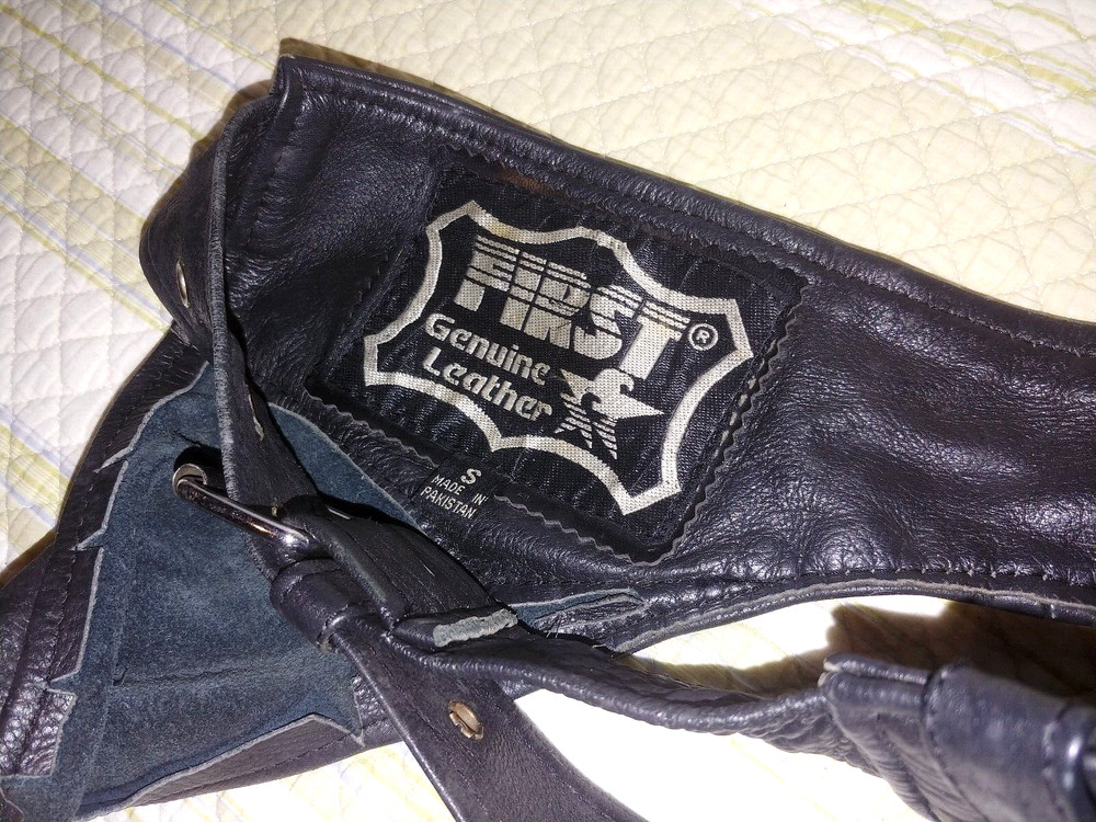 Genuine Leather Motorcycle Chaps