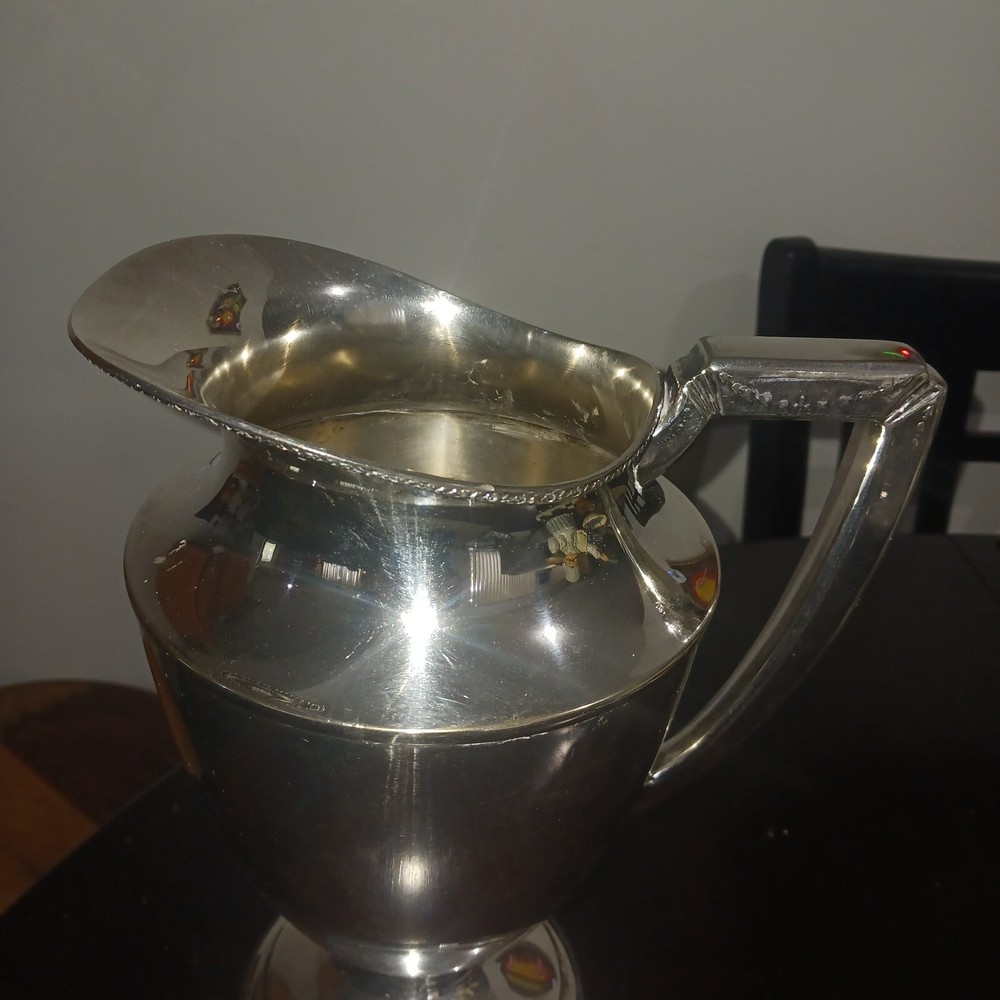 Benedict E.P.N.S. B.M.M. Period Plate Georgian 1859 Silver Pitcher