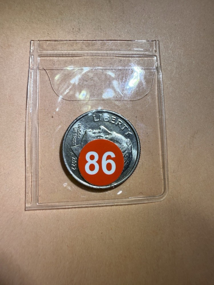 2022 P 10 C Dime Error Die Multiple Die Chips R86