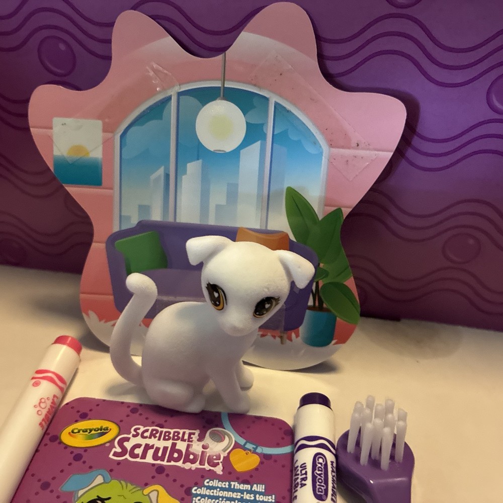 Crayola Scribble Scrubbies Pets Washable New In Box (PRESTON)