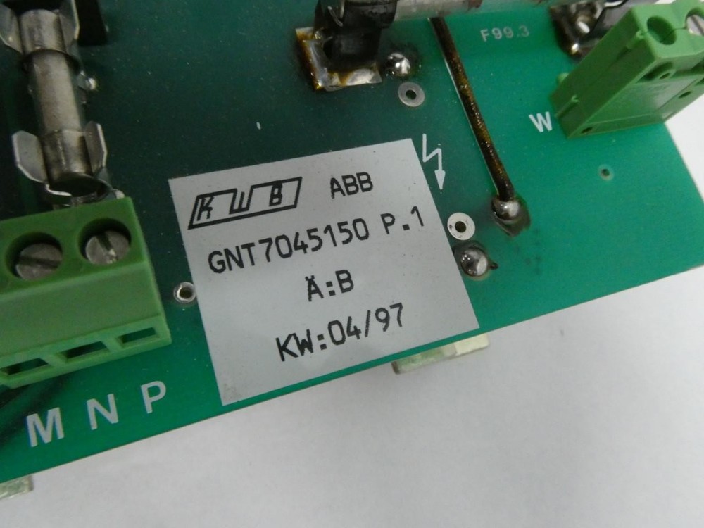 Abb GNT7045150 Power Supply Module