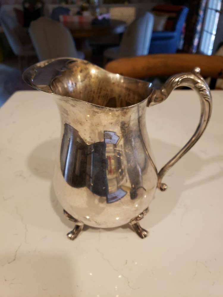 Vintage Silver Plated Water Pitcher