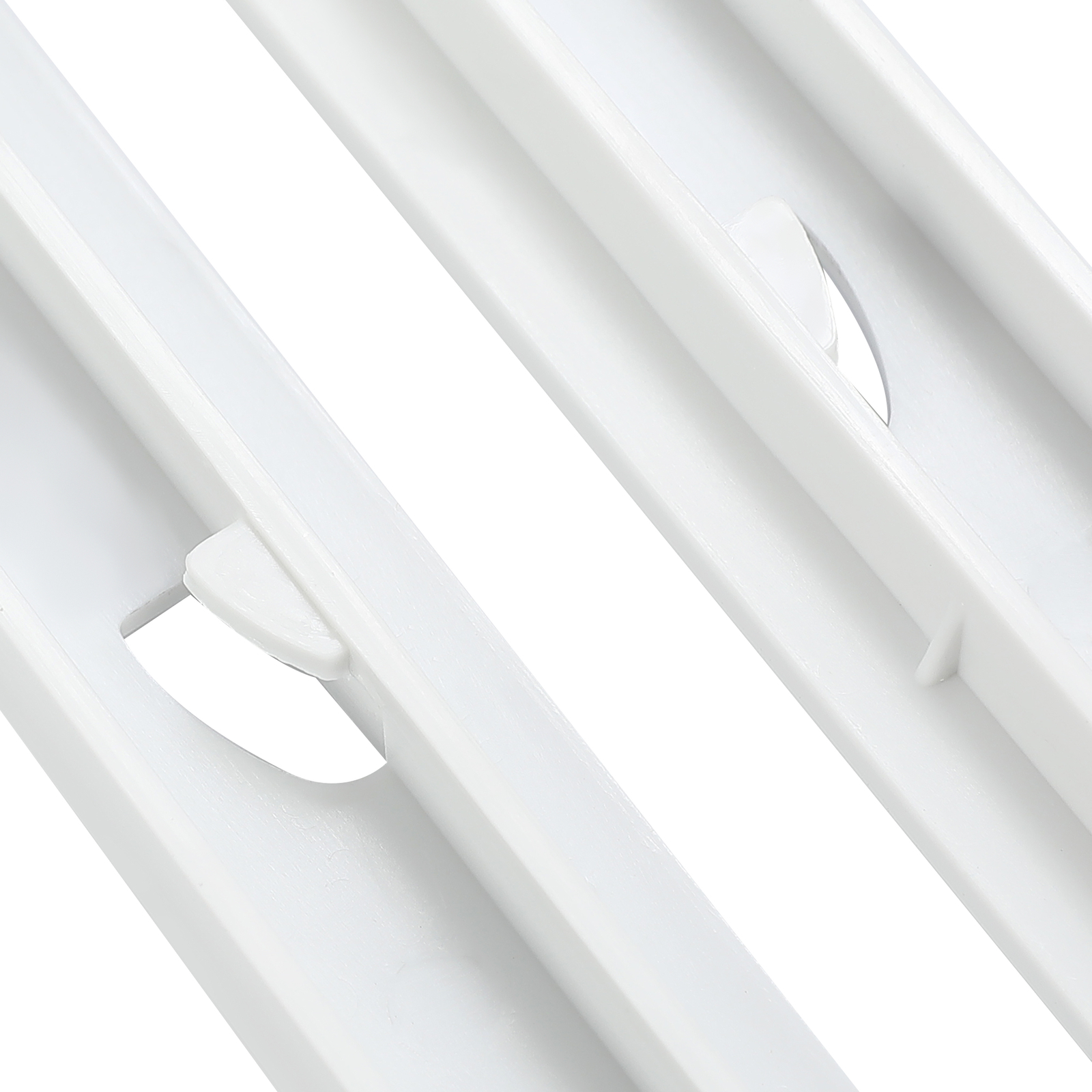 Left+Right Pan Hanger Slide Rail For Refrigerator Frigidaire 240530601 240530701