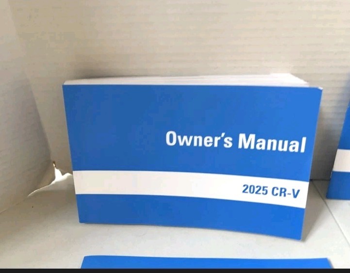 2025 HONDA CR-V OWNERS MANUAL SET OEM WITH CASE FREE SHIPPING