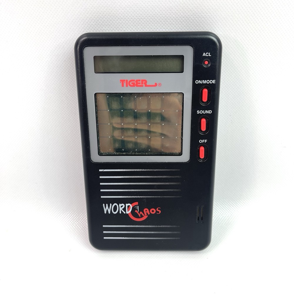 Tiger Electronics Word Chaos Electronic Game