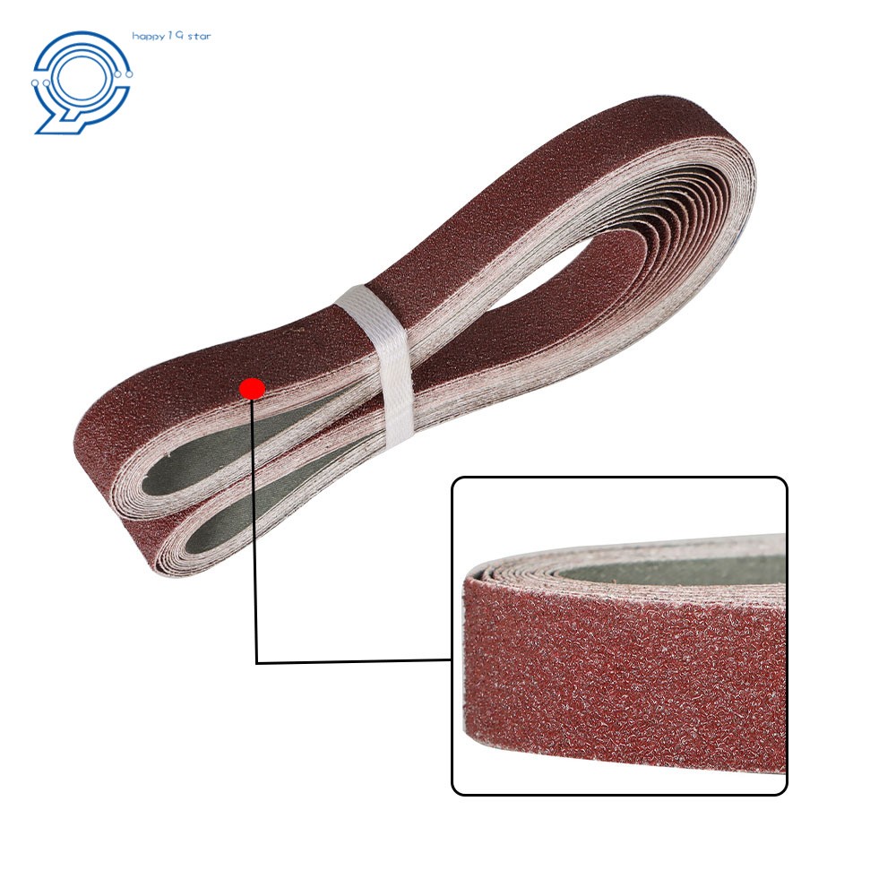 1 Inch x 42 Inch Sanding Belts 60 80 120 150 240 400 Grits Belt Sander 12 Pack