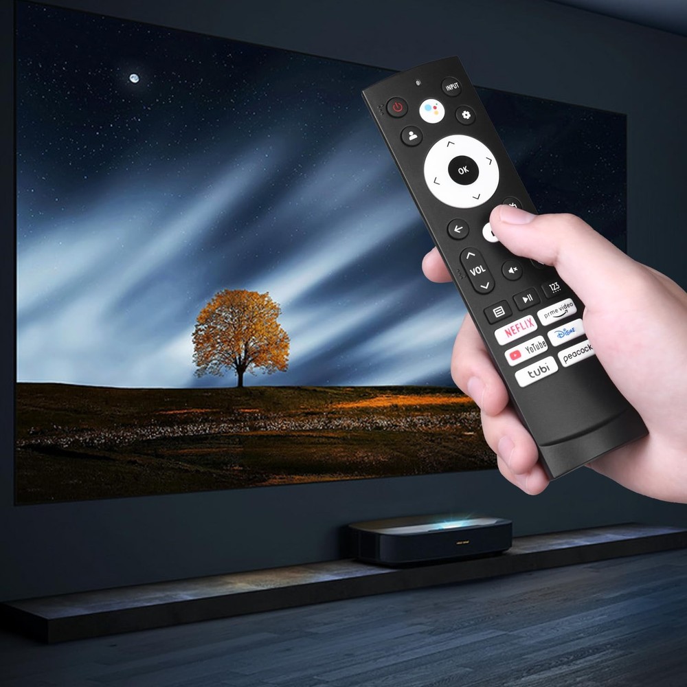 Remote Control Replacement for Hisense Smart Google TV，Compatible with black