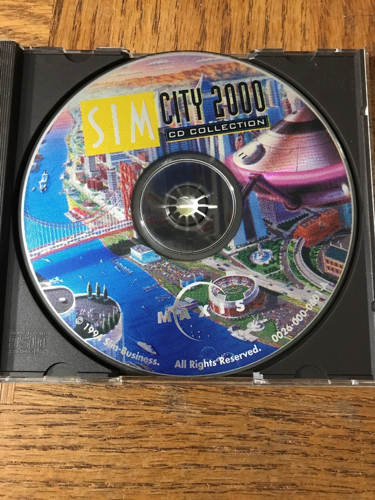 Sim City 2000 PC Game