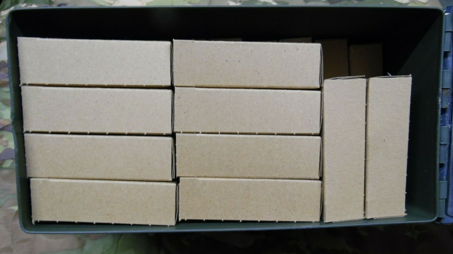 5.56 .223 4 Pocket Bandoleer Cardboards 28 Each New