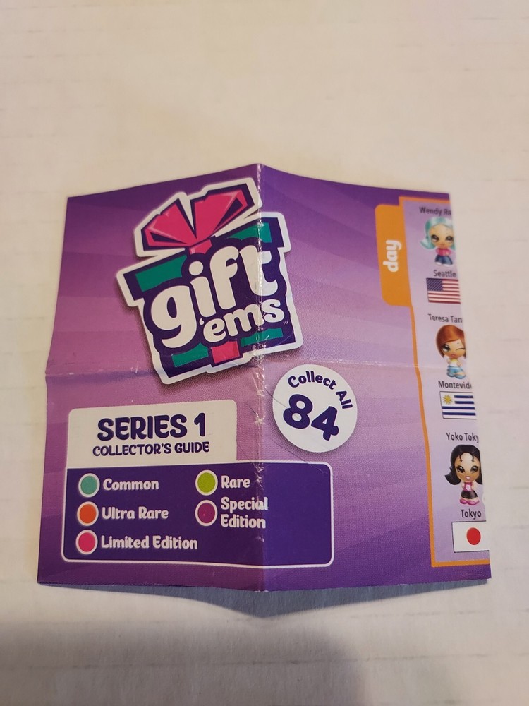 Gift 'ems Series 1 Collector's Guide