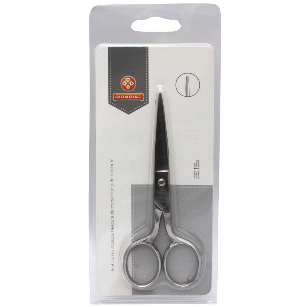 Mundial Forged 5" Sharp Point Embroidery Scissors