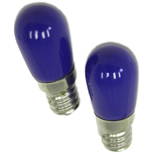 2 Pack 0428 GQF Brooder LED Bulbs 12-volt for Electronics after 2020 season Blue