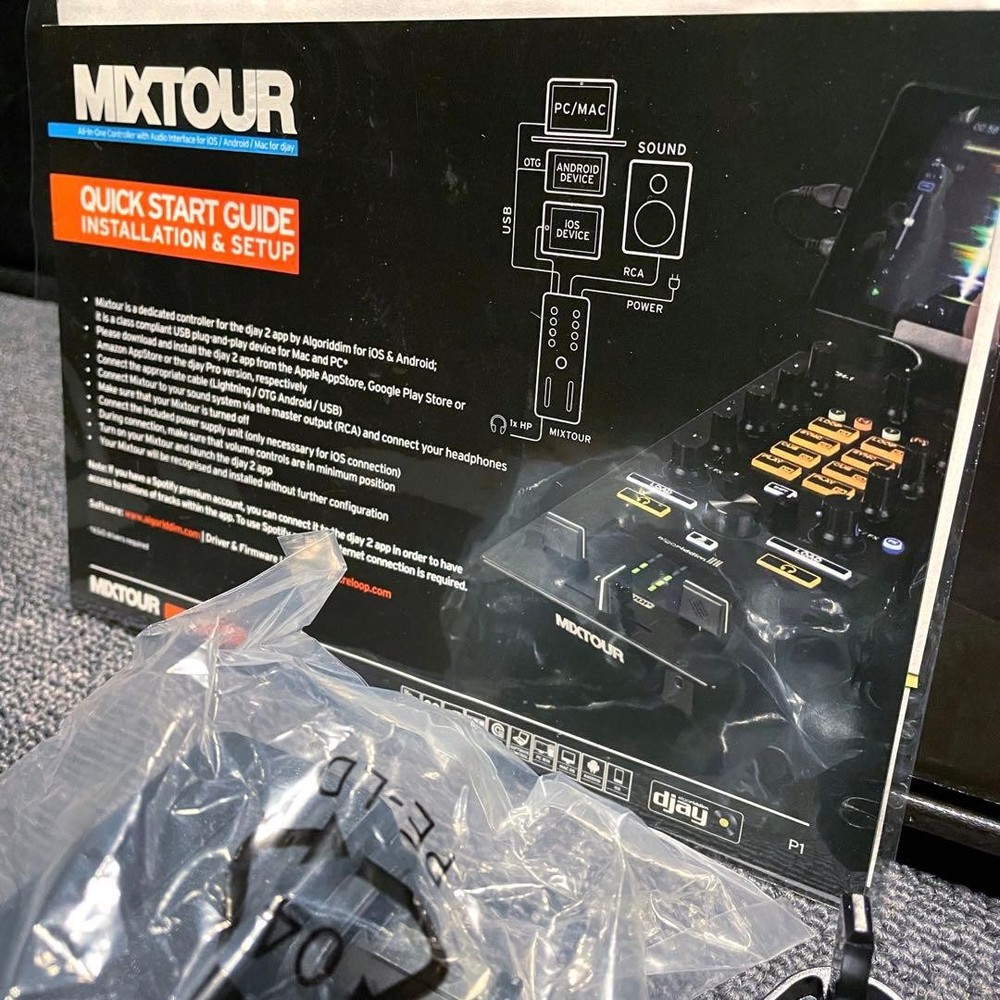 RELOOP MixTour Algoriddim DJ Controller Audio Interfaces #0001