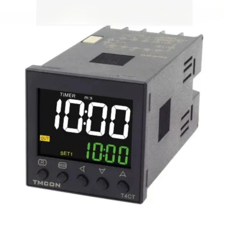 T4CT Multifunctional LCD Digital Display Timer Time Relay RS485 Communication