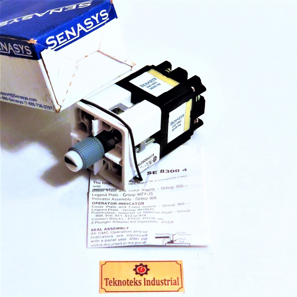 SENASYS 911PGD021MC SELECTOR ROTARY SWITCH 240 VAC