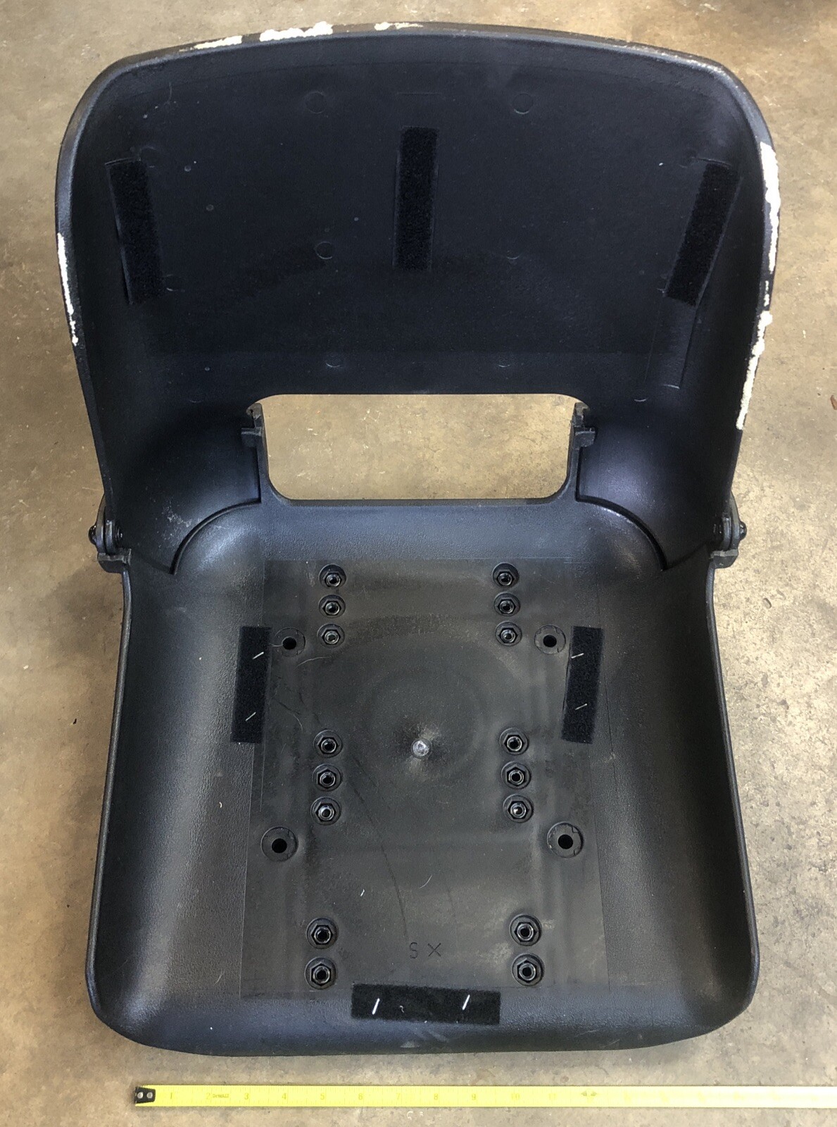 Universal Folding COMPLETE ULTRALIGHT Plastic SEAT go cart kart Tractor Boat DIY