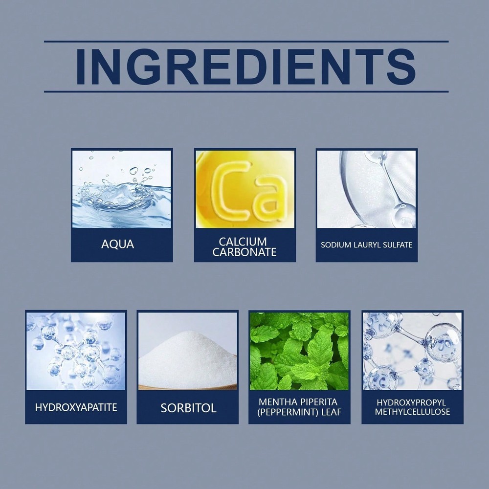 Hydroxyapatite Toothpaste, for Sensitive Teeth