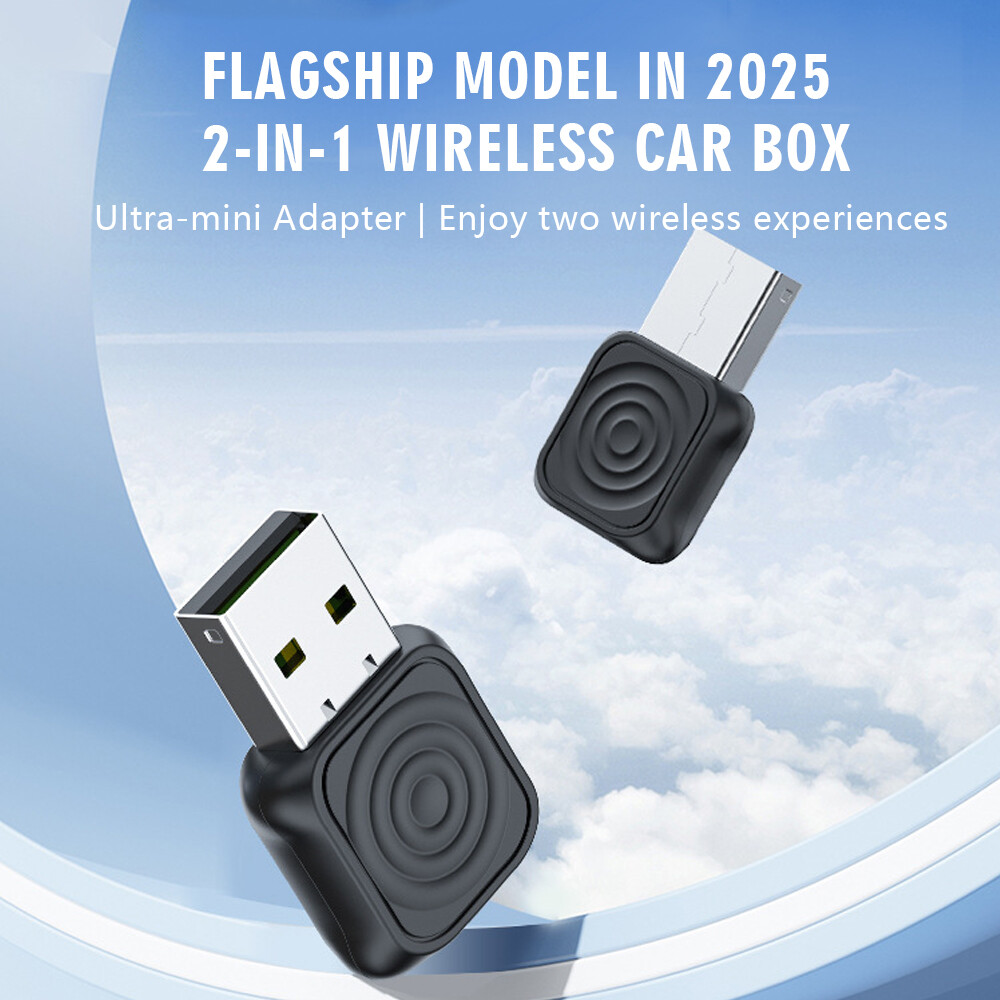 5.0 MINI Ultra Wireless CarPlay Android Auto Adapter Auto ConnectionLY