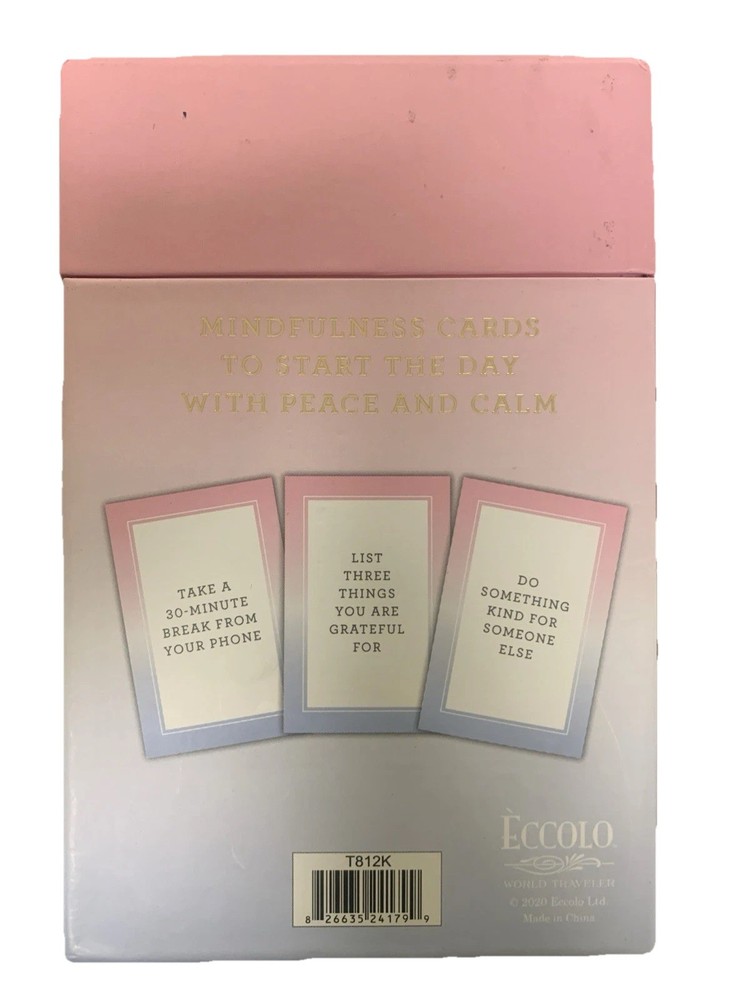 Mindful Mornings Affirmation Cards