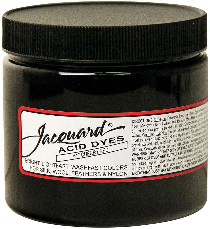 Jacquard Acid Dyes 8oz Cherry Red