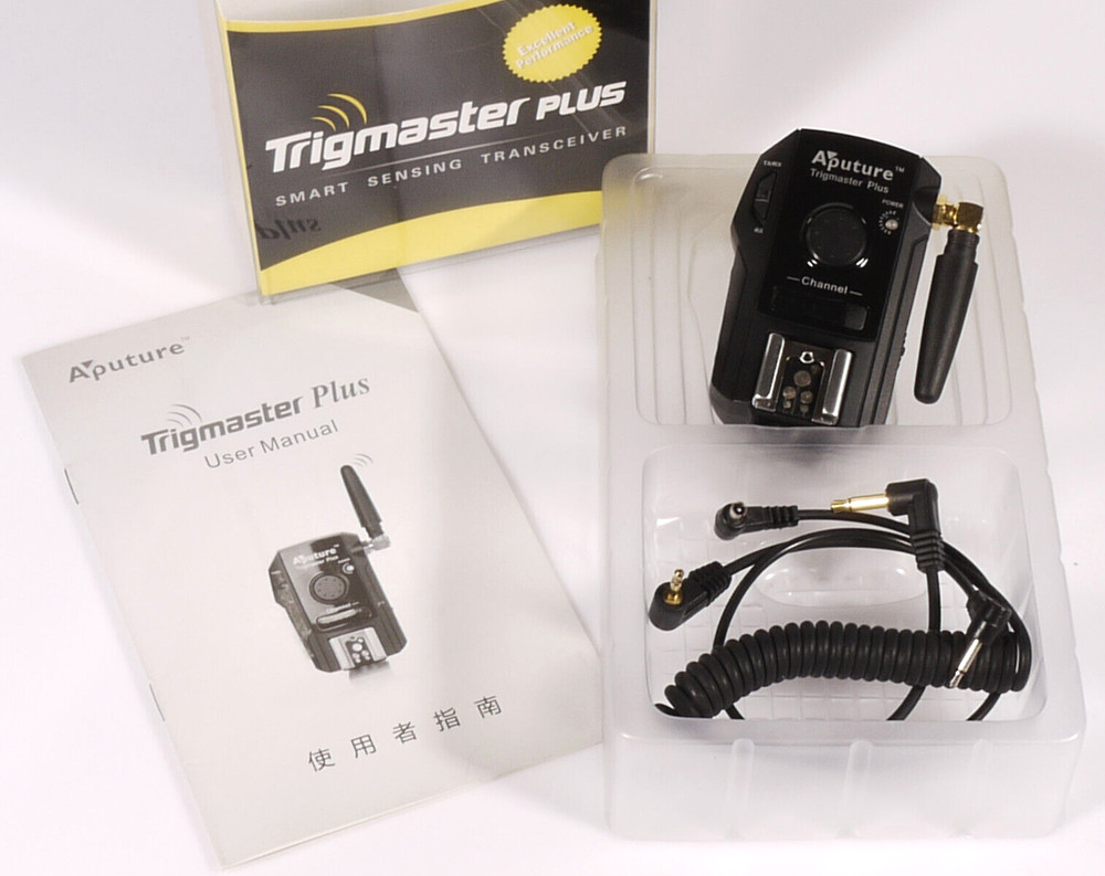 PRL) APUTURE TRIGMASTER PLUS TRANSCEIVER TXC CANON CAMERA FLASH WIRELESS 2.4G