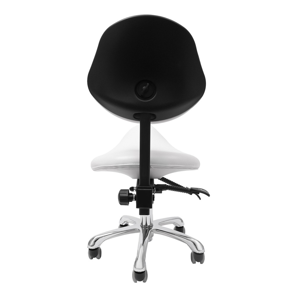 Ergolution Ergonomic Saddle Stool W/ Backrest -Work Stool,Office Stool-Seat