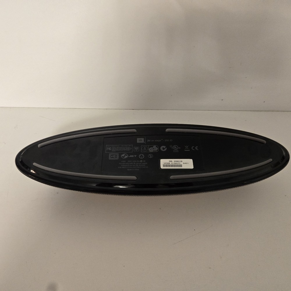 JBL On Stage 200iD High-Performance Loudspeaker iPod Dock & Power Cable Untested