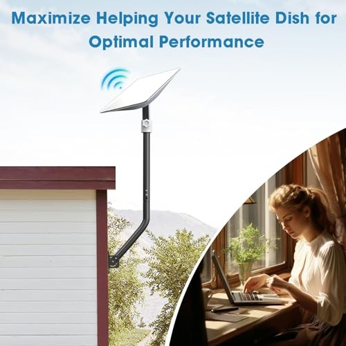 Starlink Gen2 Mount—Adjustable Satellite Dish Mount for Large Kit