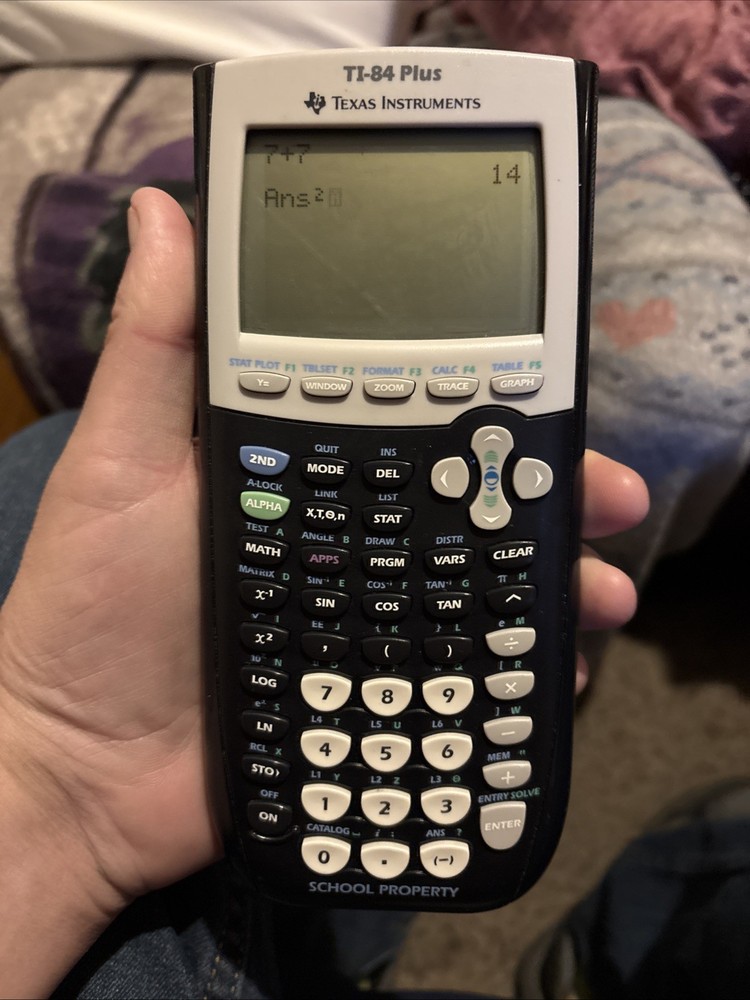 Texas Instruments TI-84 Plus Color Graphing Calculator - Black