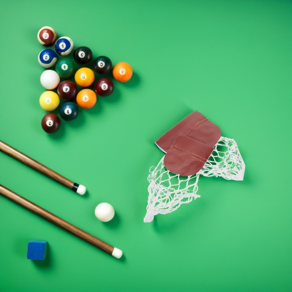 6 Pcs Pool Table Replacement Mesh Bag Net Billiard Liners Set Accessory