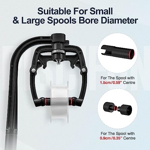Fishing Line Winder Spooler Machine - Automatic Spooling Station for Spinning Re