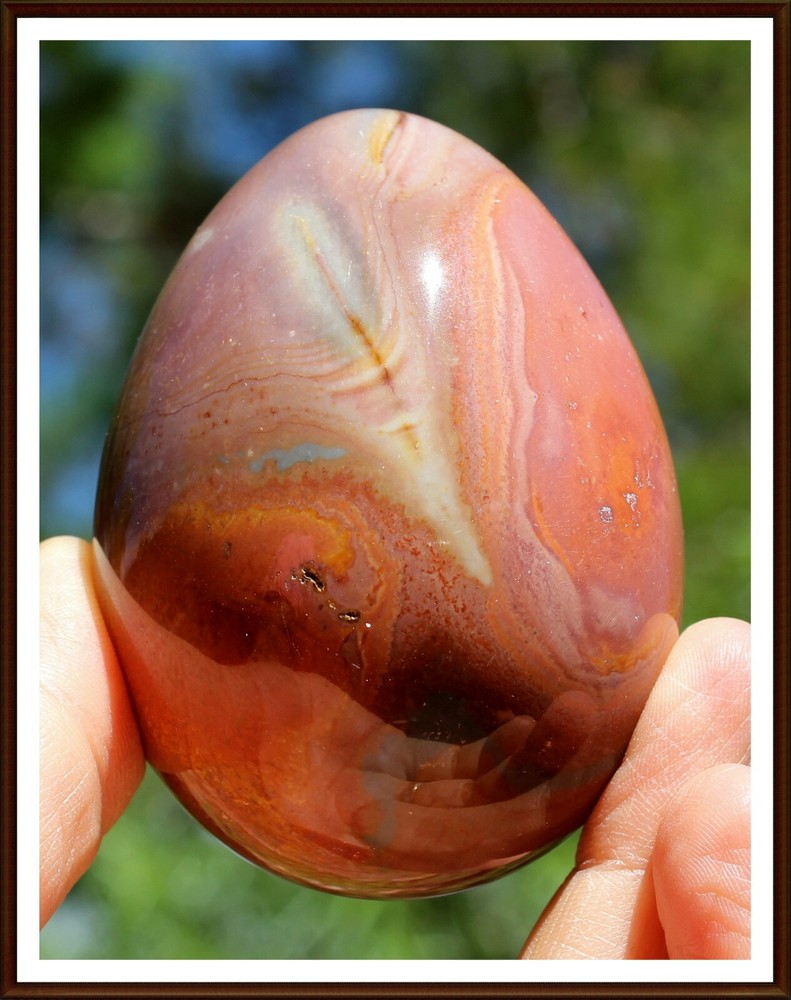 Beautiful! Polychrome Jasper Egg (JAS616)