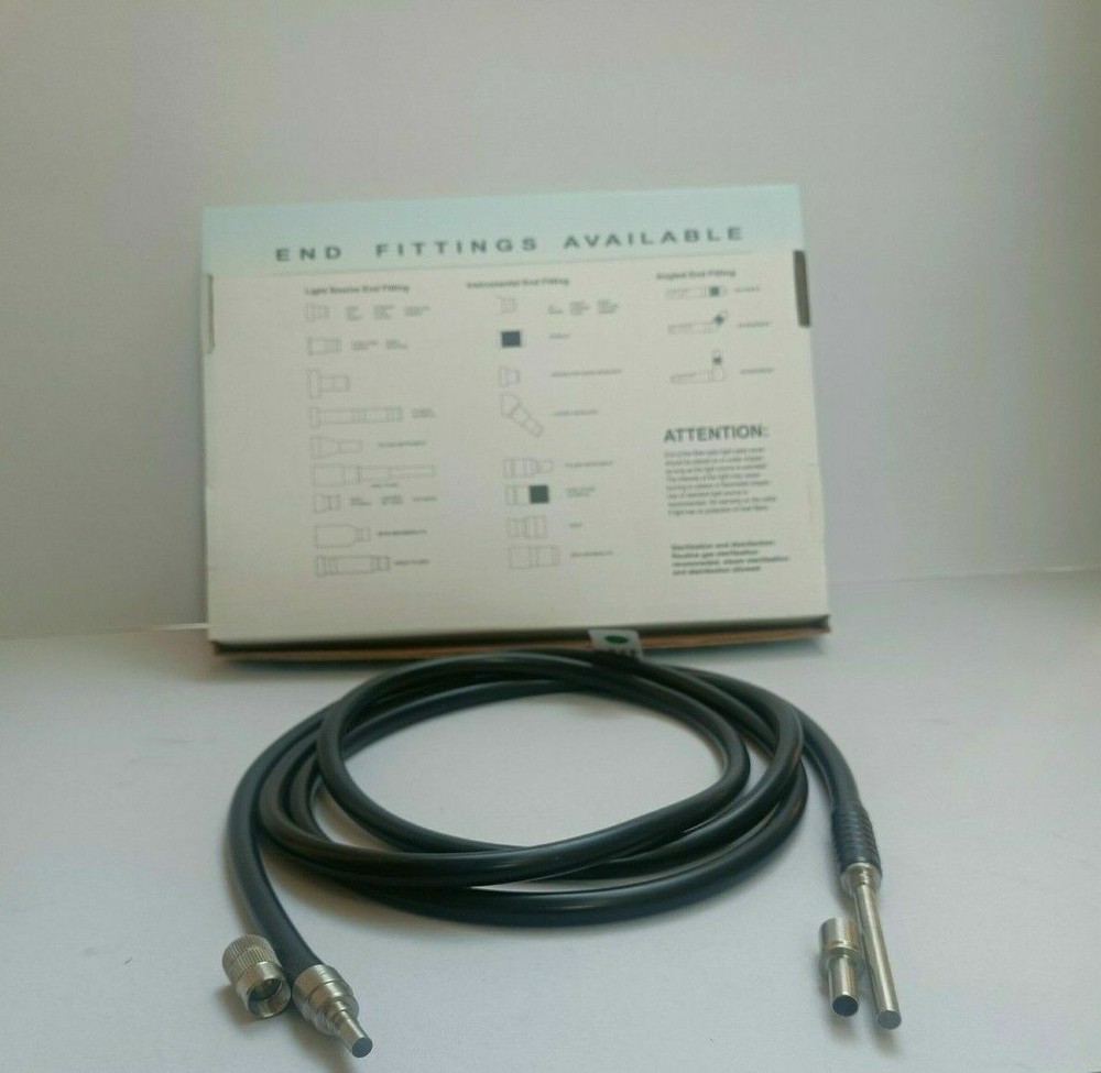 Fiber Optic Cable Illuminators Led Light Source Cable CE Storz Type