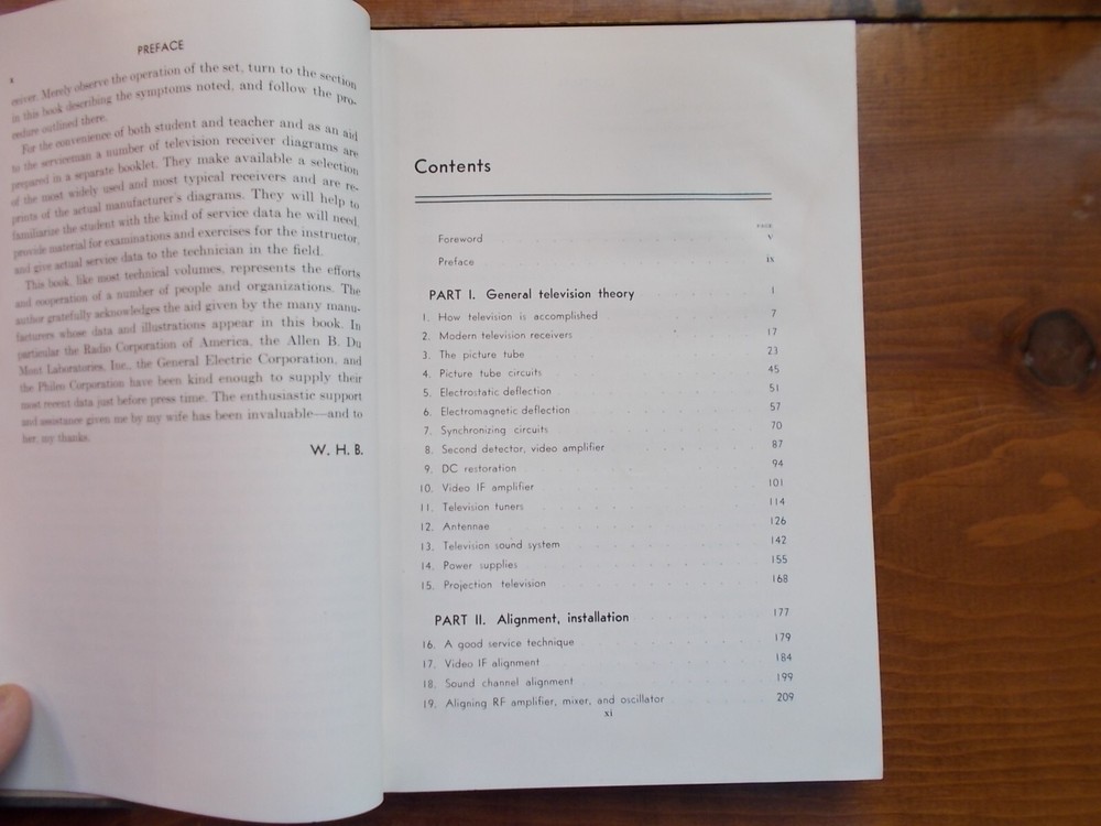 Television Servicing by W.H. Buchsbaum 1951-THEORY & PRACTICE- informative book*