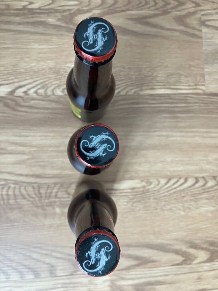 Original SoBe Adrenaline Rush Glass Bottles with Cap