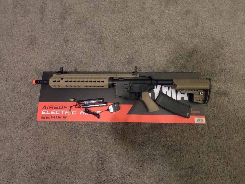 Custom built electric airsoft M4 Very Solid Frame Includes Battery and charger