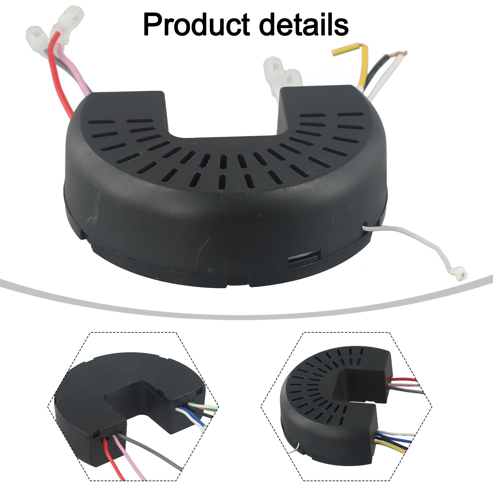 DC Frequency Conversion Ceiling Fan Light Remote Control Kit for 24V 6 Speed