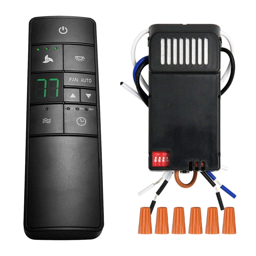 Universal Thermostatic Ceiling Fan Remote Control Kit Replacement for Hampton...