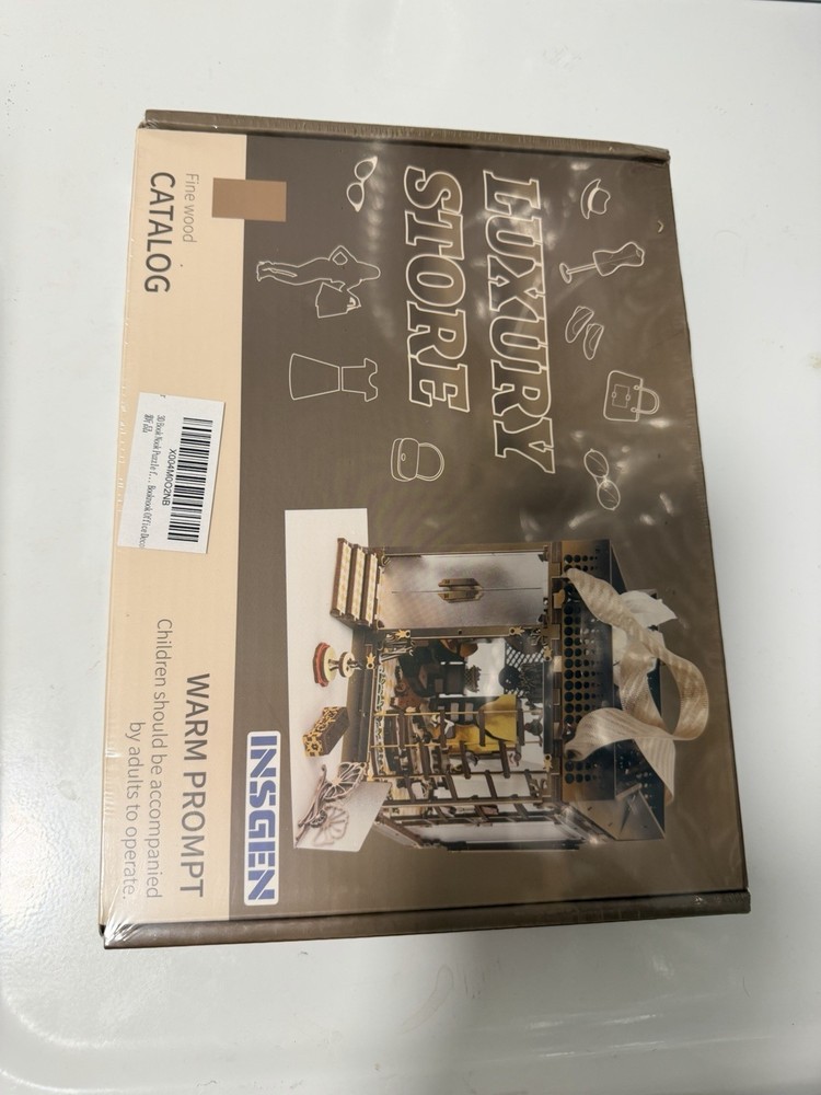 Luxury Store 3D Book Nook Puzzle