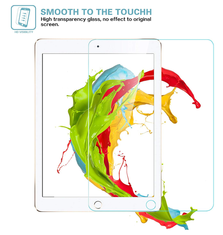 3 Pack Tempered Glass Screen Protector For iPad 10.2 inch 2020 8th Generation