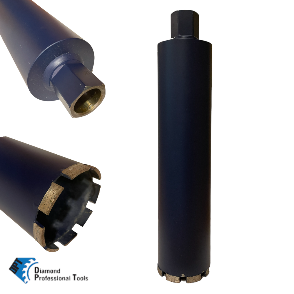 2" Wet Diamond Core Drill Bits Cutting Concrete Asphalt Bricks 1-1/4-7 Thread