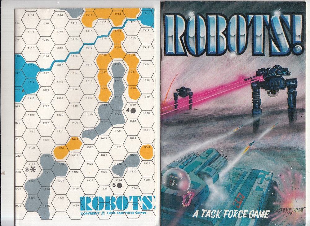 Robots! A Task Force Game TFG1013 1980