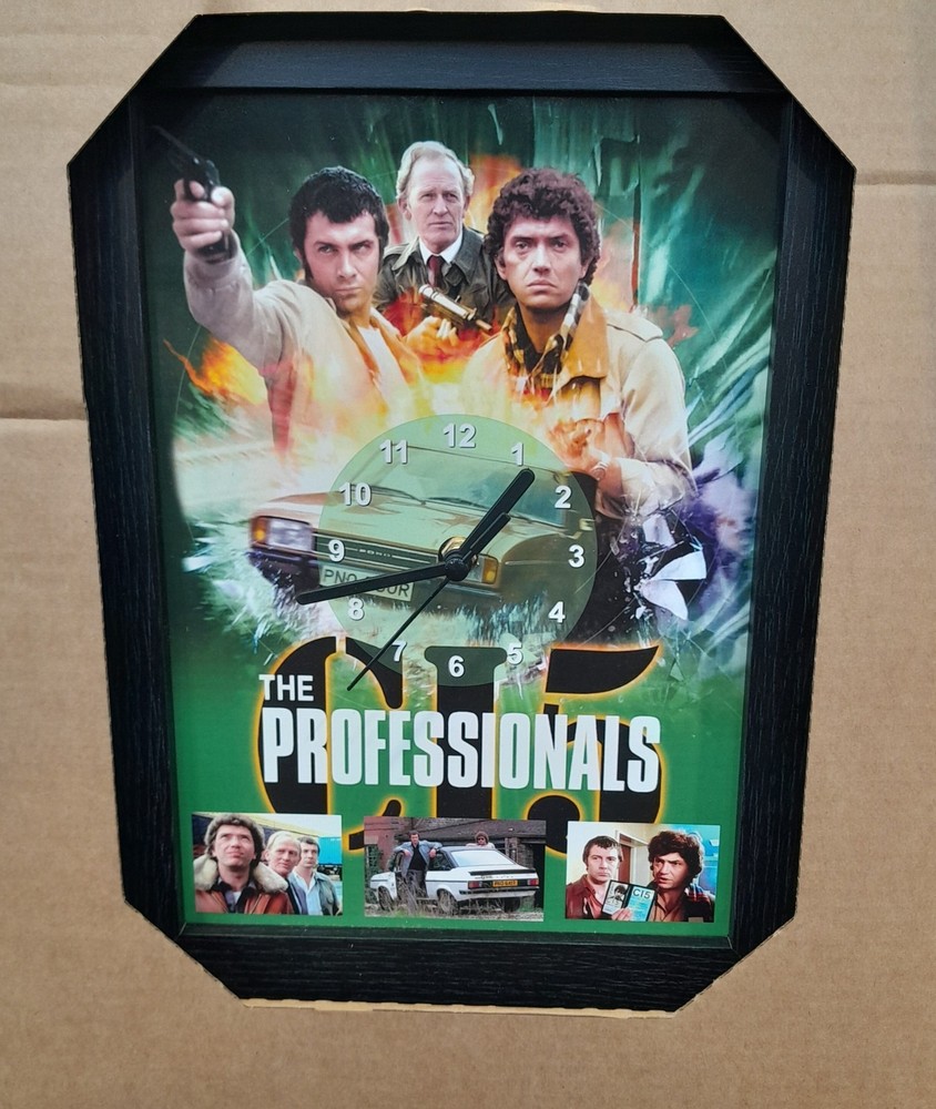 The Professionals Wall Clock Bodie & Doyle