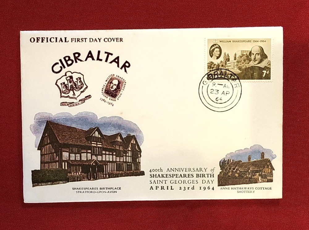 1964 Gibraltar x 1 FDC