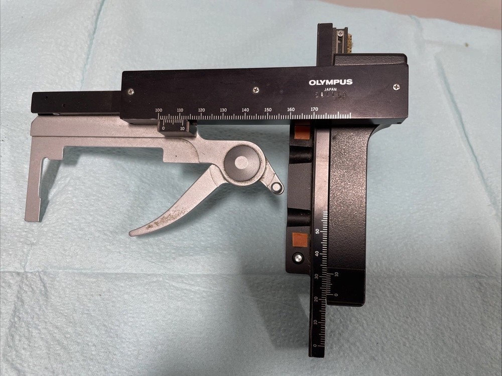 Olympus X-Y Mechanical Stage For Spectra Plan IR Analytical Microscope