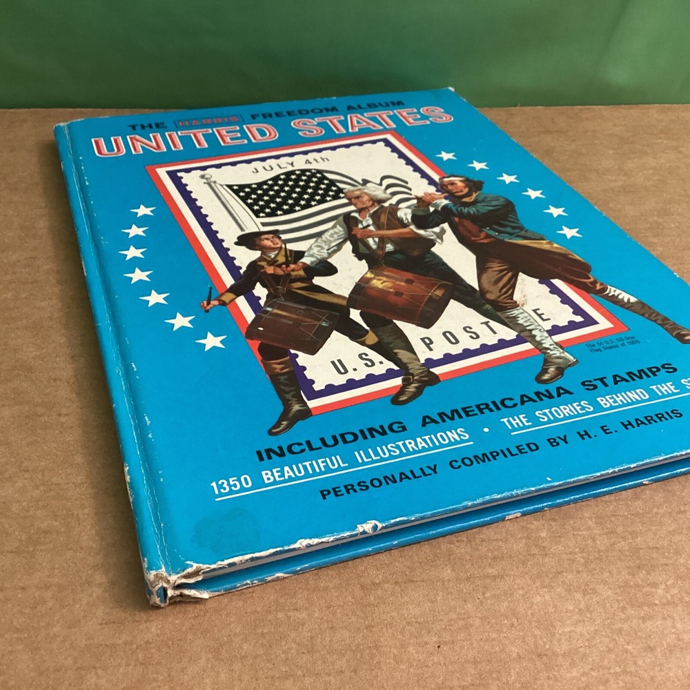 1970 H.E. Harris Freedom Stamp Album for the United States, no stamps