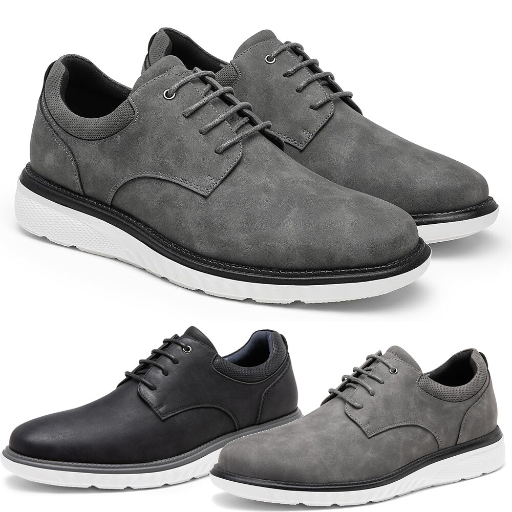 Men's Casual Dress Shoes Formal Oxford Sneakers Lightweight Comfortable Shoes