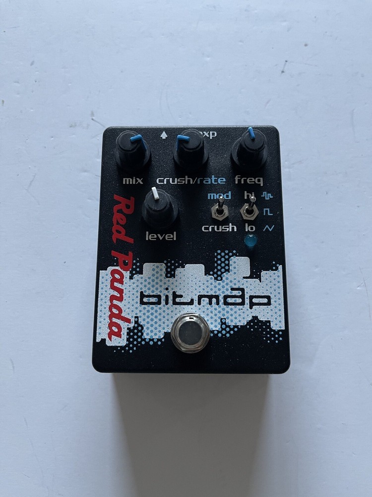 Red Panda Bitmap V1 Bitcrusher Bit Map Modulation Guitar / Bass Effect Pedal
