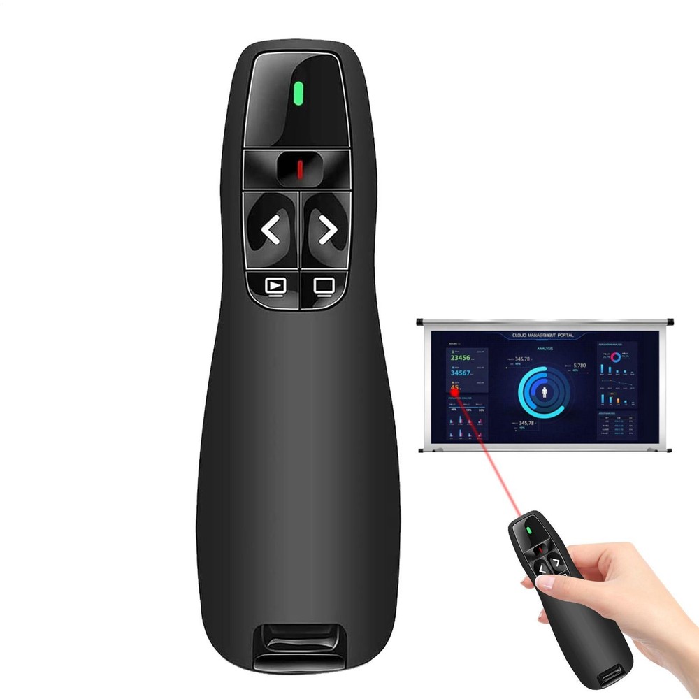 Wireless Presenter Remote Presentation Pointer Clicker Powerpoint Remote Clicker